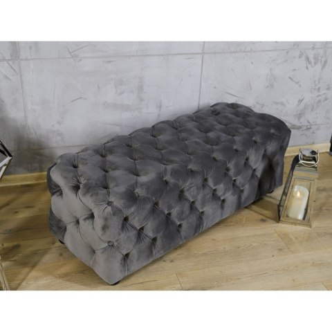 PUFA LONGORIA-SZARA 125x50x43cm PUFA LONGORIA-SZARA 125x50x43cm