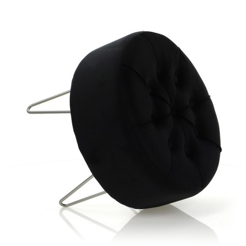 Pufa Alia-czarna/sr; ⌀ 47cm x 38cm Pufa Alia-czarna/sr; ⌀ 47cm x 38cm