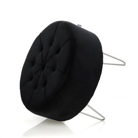 Pufa Alia-czarna/sr; ⌀ 56cm x 43cm Pufa Alia-czarna/sr; ⌀ 56cm x 43cm