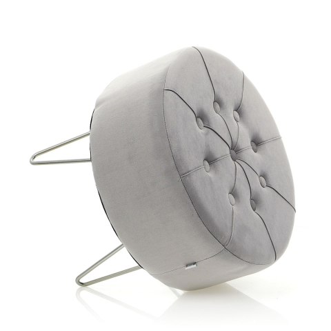 Pufa Alia-jasnoszara/sr;⌀ 47cm x 38cm Pufa Alia-jasnoszara/sr;⌀ 47cm x 38cm