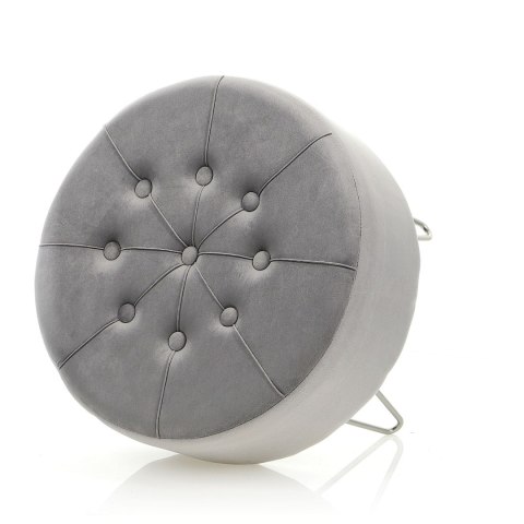 Pufa Alia-jasnoszara/sr;⌀ 47cm x 38cm Pufa Alia-jasnoszara/sr;⌀ 47cm x 38cm