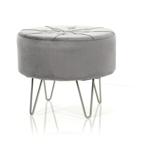Pufa Alia-jasnoszara/sr;⌀ 47cm x 38cm Pufa Alia-jasnoszara/sr;⌀ 47cm x 38cm