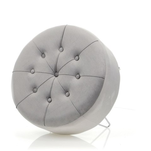 Pufa Alia-jasnoszara/sr; ⌀ 56cm x 43cm Pufa Alia-jasnoszara/sr; ⌀ 56cm x 43cm