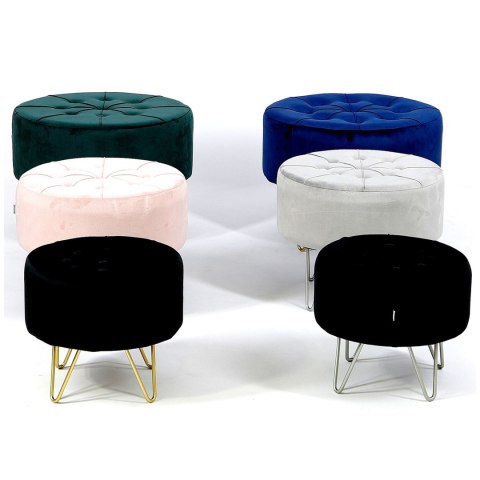 Pufa Alia-jasnoszara/sr; ⌀ 56cm x 43cm Pufa Alia-jasnoszara/sr; ⌀ 56cm x 43cm