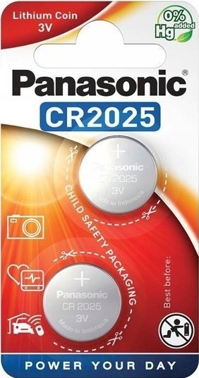 Bateria Panasonic CR2025/2 3V