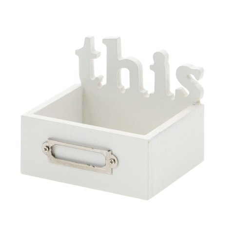 Mały organizer biurkowy ,,this'' 10×8×8,5 c m Mały organizer biurkowy ,,this'' 10×8×8,5 c m