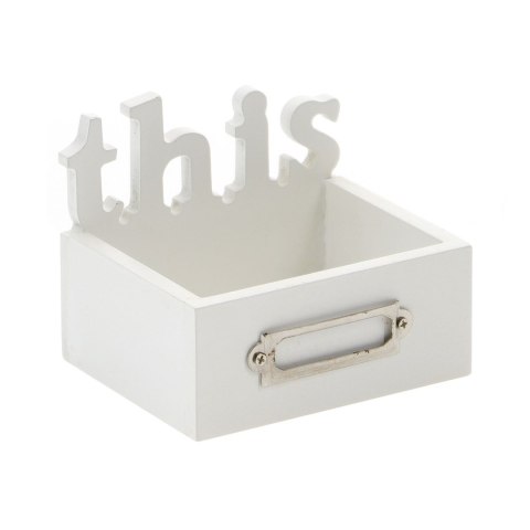 Mały organizer biurkowy ,,this'' 10×8×8,5 c m Mały organizer biurkowy ,,this'' 10×8×8,5 c m