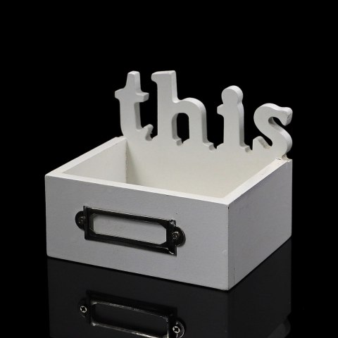 Mały organizer biurkowy ,,this'' 10×8×8,5 c m Mały organizer biurkowy ,,this'' 10×8×8,5 c m