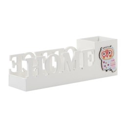 Mały organizer biurkowy z żółtą sową 30,5×8×10cm