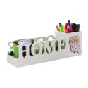 Mały organizer biurkowy z żółtą sową 30,5×8×10cm