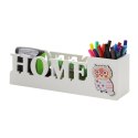 Mały organizer biurkowy z żółtą sową 30,5×8×10cm
