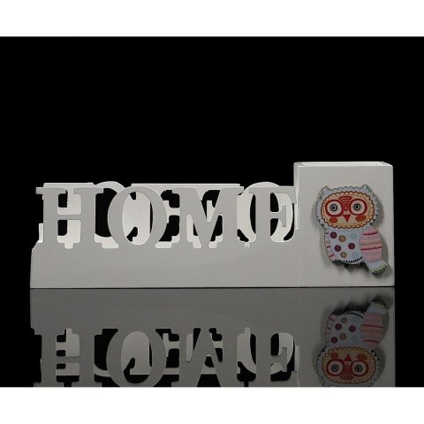 Mały organizer biurkowy z żółtą sową 30,5×8×10cm Mały organizer biurkowy z żółtą sową 30,5×8×10cm