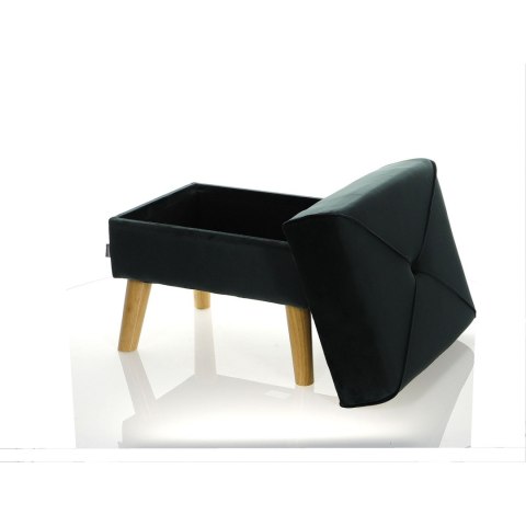 Pufa Casone - butelkowa zieleń 45x33.5x38cm Pufa Casone - butelkowa zieleń 45x33.5x38cm