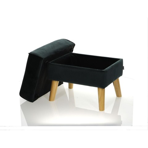 Pufa Casone - butelkowa zieleń 45x33.5x38cm Pufa Casone - butelkowa zieleń 45x33.5x38cm