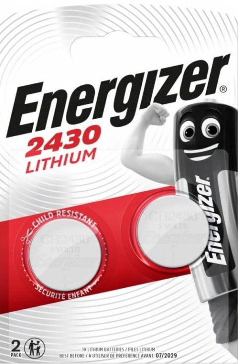 BATERIA MINI LIOTWA ENERGIZER CR2430/2szt 290mAh