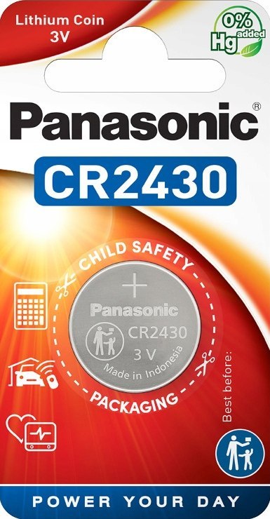 Bateria Panasonic CR2430 bl./1szt Bateria Panasonic CR2430 bl./1szt
