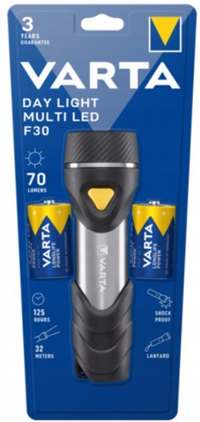 LATARKA VARTA KLASYCZNA DAY LIGHT MULTI LED F30 LATARKA VARTA KLASYCZNA DAY LIGHT MULTI LED F30