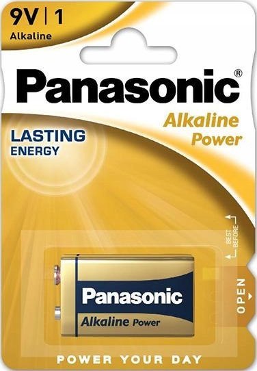 Bateria Panasonic LR9V 6LR61/1 Bronze Bateria Panasonic LR9V 6LR61/1 Bronze