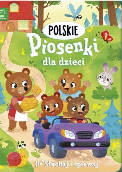 KSIĄŻECZKA 7 PIOSENEK DLA DZIECI SŁUCHAJ I ŚPIEWAJ