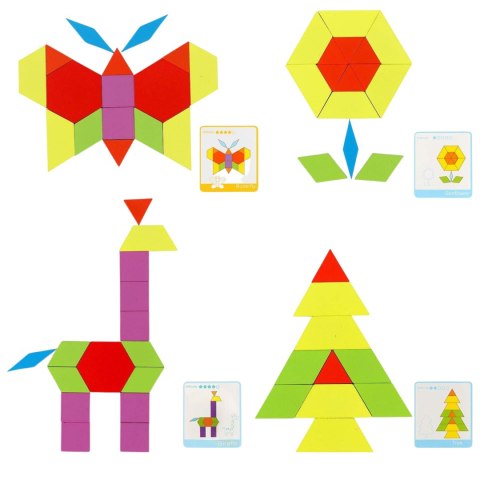 TANGRAM DREWNIANE PUZZLE GEOMETRYCZNE FIGURY GRA LOGICZNA MONTESSORI TANGRAM DREWNIANE PUZZLE GEOMETRYCZNE FIGURY GRA LOGICZNA MONTESSORI
