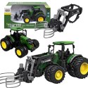 DUŻY TRAKTOR ZABAWKOWY CIĄGNIK ROLNICZY ROLNIK
