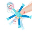 ROZCIĄGAJĄCE SENSORYCZNA ANTYSTRESOWA PRZYSSAWKA FIDGET RURKI TUBY POP LED