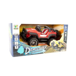 AUTO NA RADIO 1:16 ZE ŚWIATŁEM, 4 KANAŁY