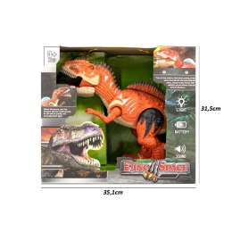 DINOZAUR ZE ŚWIATŁEM I DŹWIĘKIEM (2 KOLORY)
