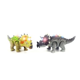 DINOZAUR ZE ŚWIATŁEM I DŹWIĘKIEM (2 KOLORY)
