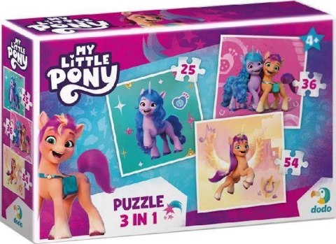 Puzzle 3 in 1 My Little Pony 200385 Puzzle 3 in 1 My Little Pony 200385