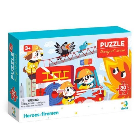 Puzzle Bohaterowie - Strażacy 30 el. 300372 Puzzle Bohaterowie - Strażacy 30 el. 300372