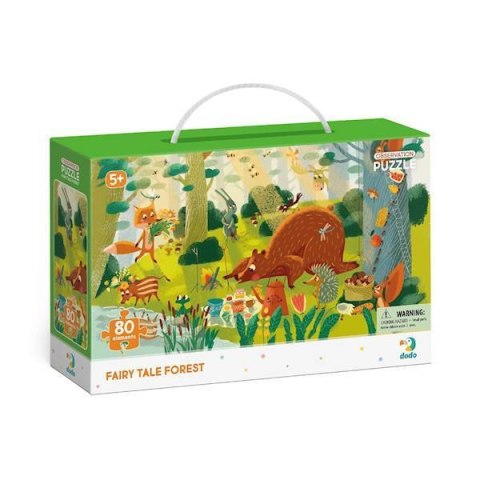 Puzzle Obserwacyjne 80 el. Magiczny Las 300366 Puzzle Obserwacyjne 80 el. Magiczny Las 300366