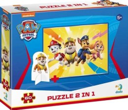 Puzzle Paw Patrol 60 el. z figurkami 200164