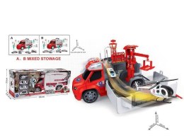 STRAŻACKIE AUTO Z GARAŻEM