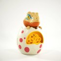 DINO W JAJKU PUSZCZAJĄCY BAŃKI NA BATERIE