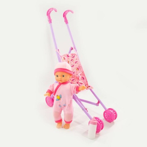 BOBAS 30 CM. Z WÓZKIEM METALOWYM BOBAS 30 CM. Z WÓZKIEM METALOWYM