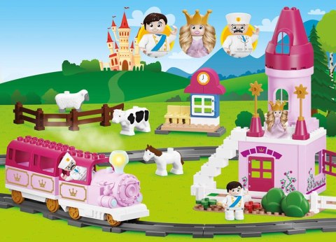 KLOCKI BLOCKI MUBI MAGICZNY ZAMEK KSIĘŻNICZKI LILY 85EL. KLOCKI BLOCKI MUBI MAGICZNY ZAMEK KSIĘŻNICZKI LILY 85EL.