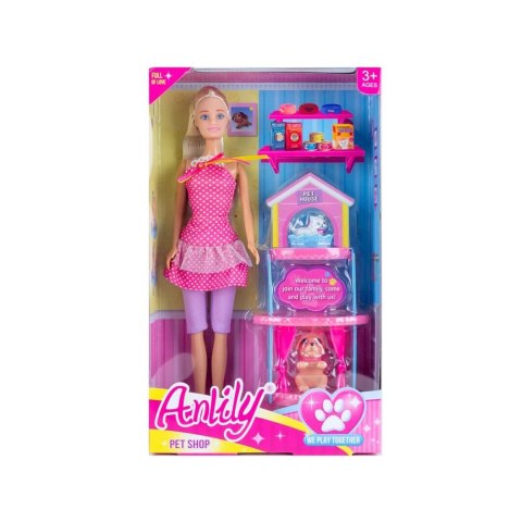 LALKA ANLILY 29 CM - ZESTAW SKLEP ZOOLOGICZNY LALKA ANLILY 29 CM - ZESTAW SKLEP ZOOLOGICZNY