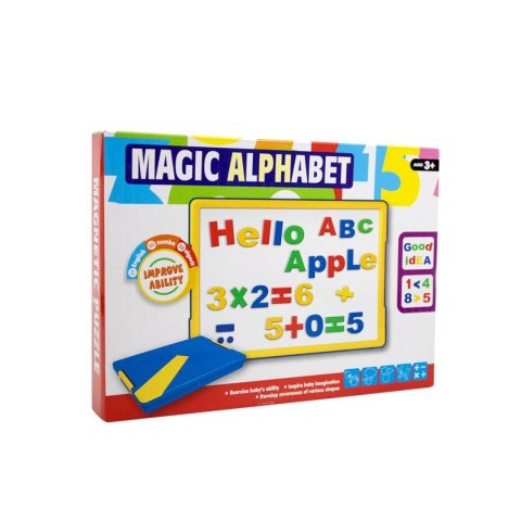 TABLICA MAGNETYCZN Z MIĘKKIMI LITERKAMI30X22X4,5cm TABLICA MAGNETYCZN Z MIĘKKIMI LITERKAMI30X22X4,5cm