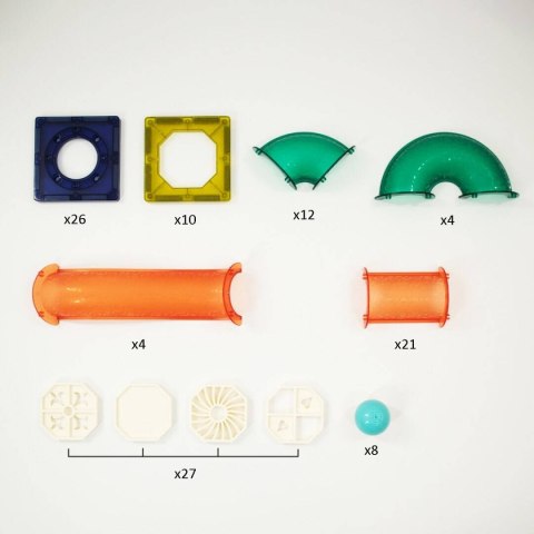 KLOCKI MAGNETYCZNE 112 EL. KLOCKI MAGNETYCZNE 112 EL.