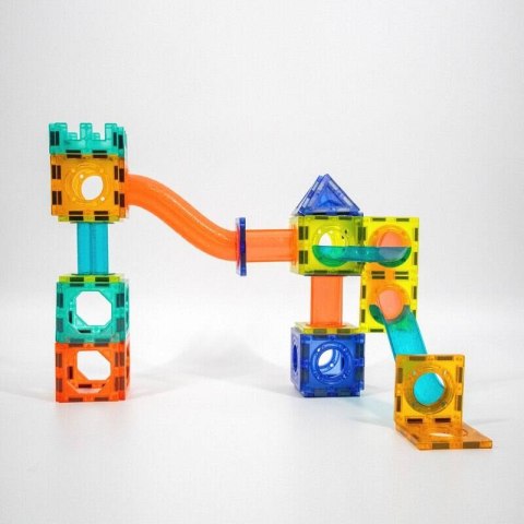KLOCKI MAGNETYCZNE ZJEŻDŻALNIE 96 ELEMENTÓW KLOCKI MAGNETYCZNE ZJEŻDŻALNIE 96 ELEMENTÓW