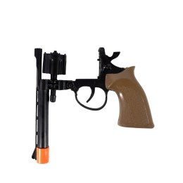 PISTOLET NA SPŁONKĘ NA KARCIE 25 X 15 CM.
