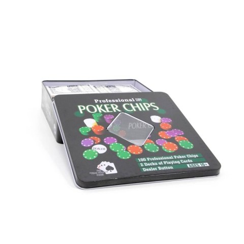 Zestaw poker 100el. Zestaw poker 100el.