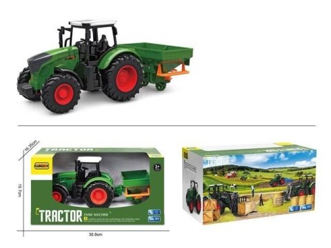TRAKTOR Z PRZYCZEPĄ TRAKTOR Z PRZYCZEPĄ