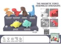 ZESTAW MAGNETYCZNYCH DINOZAURÓW
