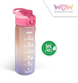 Butelka na wodę BPA FREE Tritan 500 ml WOW Generation