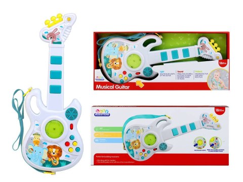 GITARA DLA MALUSZKA ZE ŚWIATŁEM I DŹWIĘKIEM GITARA DLA MALUSZKA ZE ŚWIATŁEM I DŹWIĘKIEM