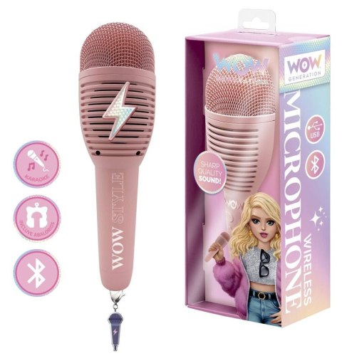 Mikrofon Karaoke Bluetooth zawieszki USB WOW Generation Mikrofon Karaoke Bluetooth zawieszki USB WOW Generation