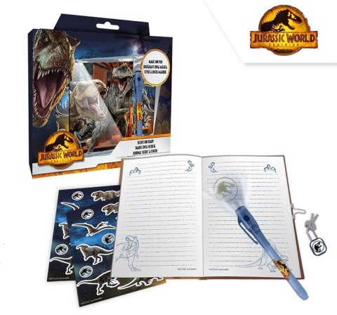 Pamiętnik z magicznym długopisem Jurassic World Pamiętnik z magicznym długopisem Jurassic World