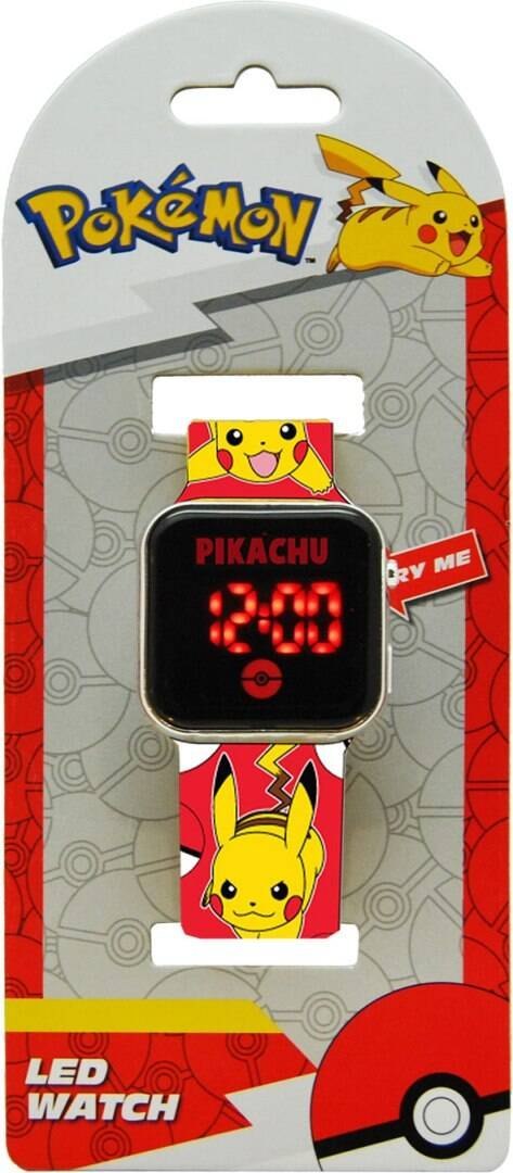 Pokemon Zegarek LED z kalendarzem Pokemon Zegarek LED z kalendarzem